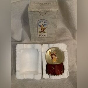 Classic Pooh Mini Christmas Snow Globe NEW Disney